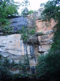 86 Independencia Salto Suizo in der Trockenzeit